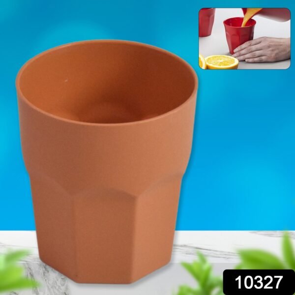 Plastic Tumblers Lightweight Cups / Glass Reusable Serving Drinking Cups (1 Pc) - Image 2