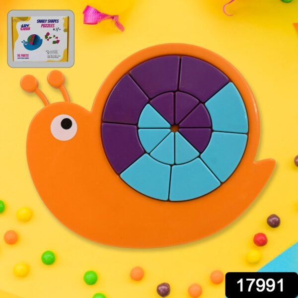 Mini Snail Puzzle ? STEM Educational Toy, Puzzle Games for Ages 3-6 (Mix Color) - Image 2