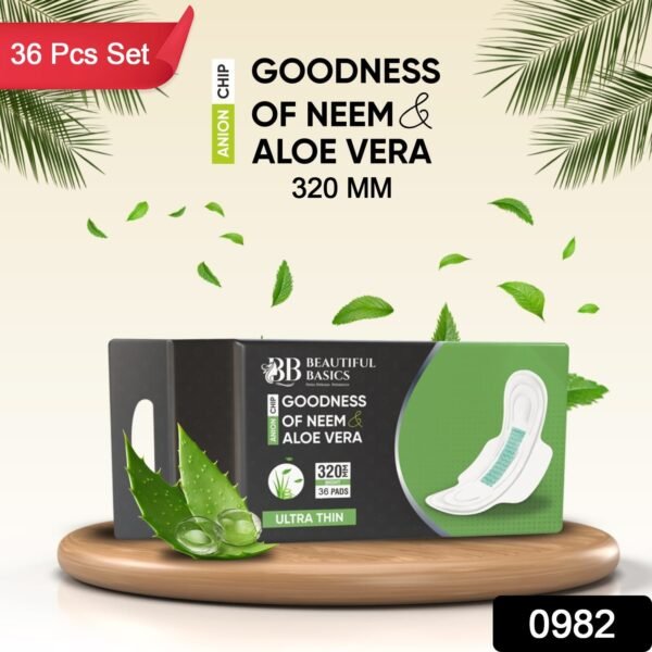 Sanitary Pads for Women With Goodness of Neem & Aloe Vera | Ultra Thin | - Image 2