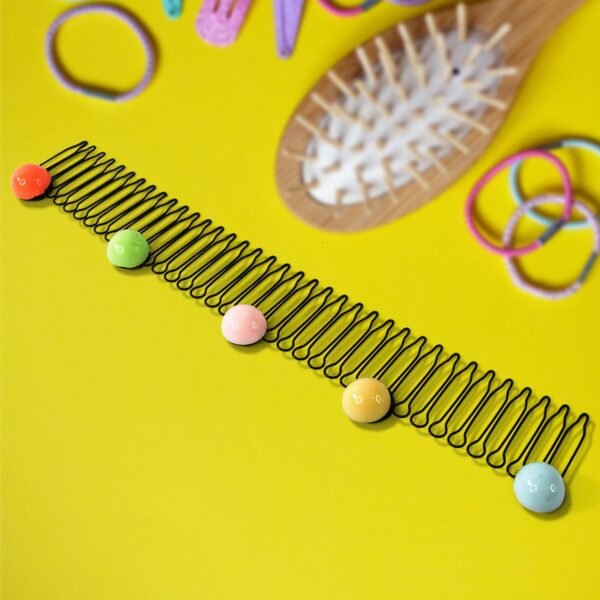 Cartoon Clip for Kids Girls Curly Hair Tidying Comb Hair Accessory for Women (1 - Image 3