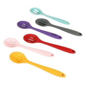 Multipurpose Silicone Spoon, Silicone Basting Spoon Non-Stick Kitchen Utensils