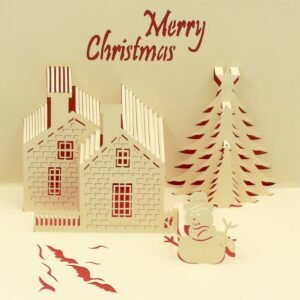 3D Paper Wish Card High Quality Paper Card All Design Card Good Wishing Card