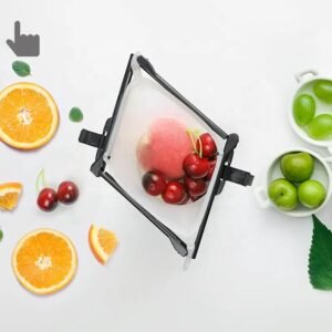 Reusable Silicone Food Storage Bag Set Leakproof Lock Reusable Flat Bottom