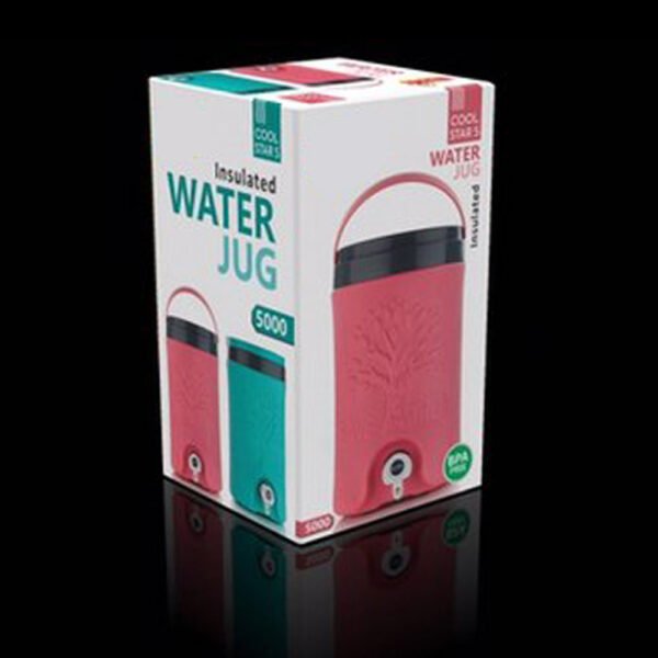 Multicolored 5L Water Rover Jug: Insulated Plastic Jug with Sturdy Handle - Image 3