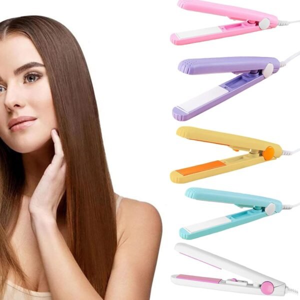 Beauty and Personal Care Professional Ceramic Plate Mini Hair Styler - Image 2