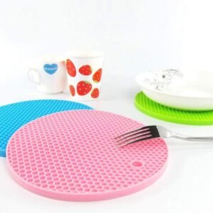 Mat, 1Pc Silicone Hot Mat used for breakfast, lunch and dinner purposes in