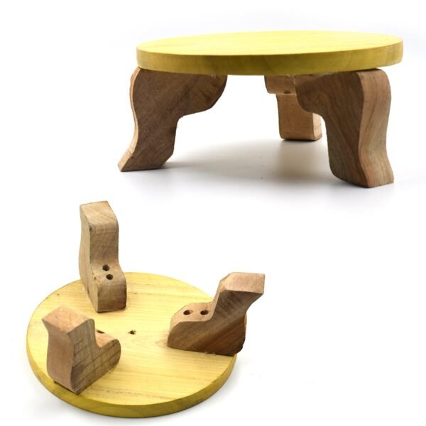 Wooden Butcut Patala Roti Maker Used for Home Purposes Including Making Rotis - Image 3