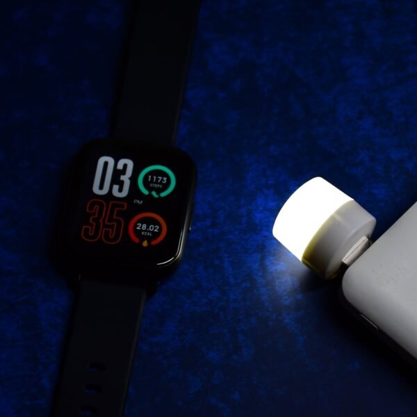 USB LED LAMP Night Light, Plug in Small Led Nightlight Mini Portable for PC and - Image 3