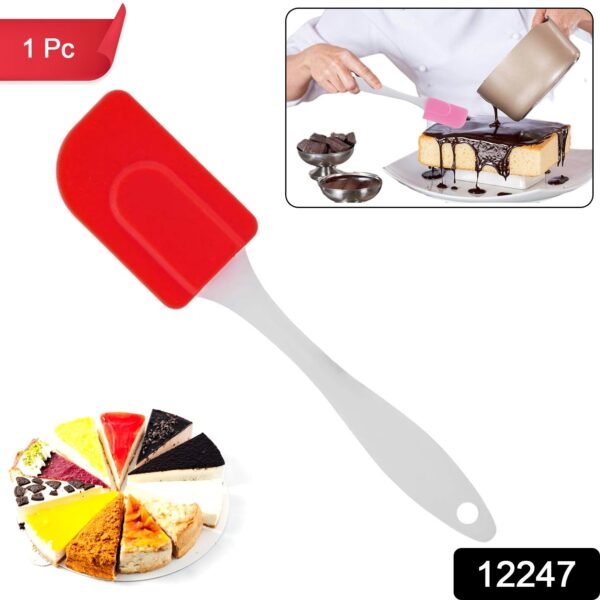 Silicone Cooking Spatula for Baking (1 Pc / 18 Cm) - Image 2