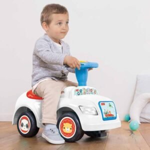 Kids City Ride-On Push Car ? Backrest & Musical Horn for Toddlers (Boys & Girls)