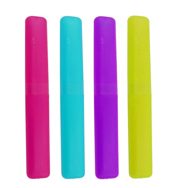 Portable Dust-Proof Toothbrush Cases Toothbrushes Holder (Pack of 4) - Image 4