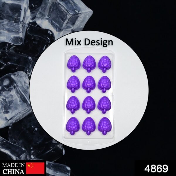 Mix design Ice Trays for Freezer with Easy to Release Flexible Silicone shape - Image 2