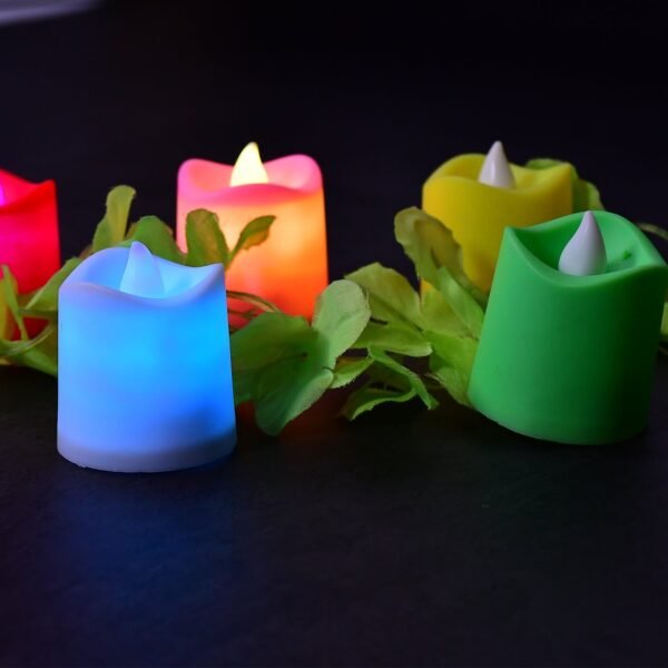 1PC FESTIVAL DECORATIVE - LED TEALIGHT CANDLES | BATTERY OPERATED CANDLE IDEAL - Image 5