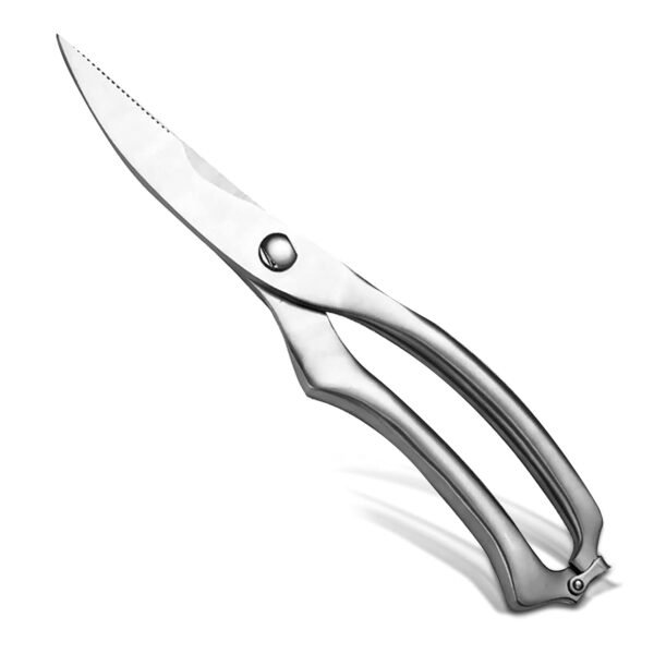 Heavy Duty Stainless Steel Poultry Shears, Premium Ultra Sharp Spring-Loaded - Image 4