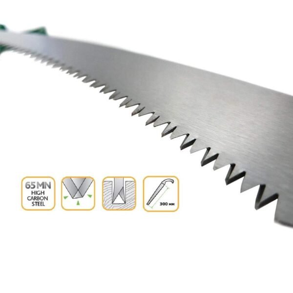 Chromium Steel Saw 3 Edge Sharpen Teeth with Plastic Cover and Blister Packing - Image 5