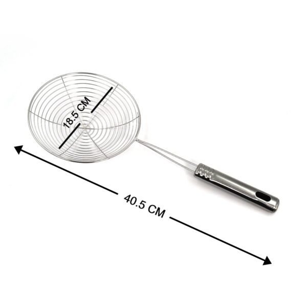 Large Oil Strainer To Get Perfect Fried Food Stuffs Easily Without Any Problem - Image 5