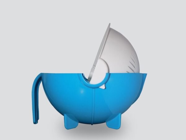 Multi-Functional Washing Fruits and Vegetables Bowl & Strainer with Handle - Image 4