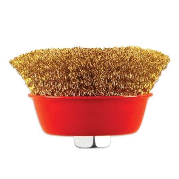 Wire Wheel Cup Brush (Gold) - Image 4