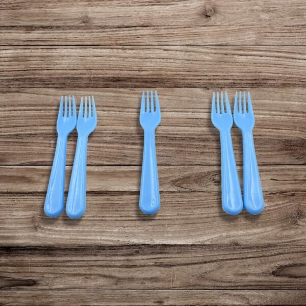Reusable Premium Heavy Weight Plastic Forks, Party Supplies, One Size, plastic - Image 5