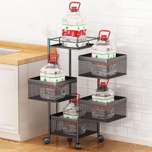 Metal High Quality Kitchen Trolley Kitchen Organizer Items and Kitchen - Image 4