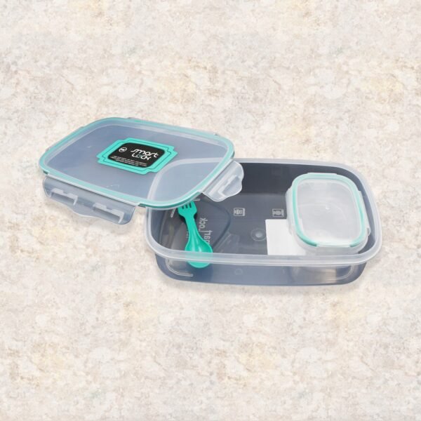Cartoon Kids Lunch Box - Airtight Food Container with Spoon & Inner Compartment - Image 3