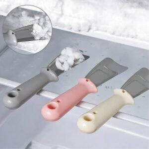ice Remover Scoop, Non Slip Ergonomic Design Compact Size Freezer Shovel Anti