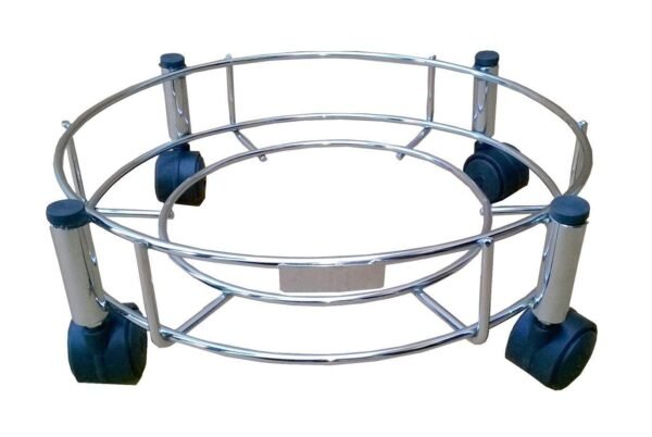 Stainless Steel Gas Cylinder Trolley - Image 4
