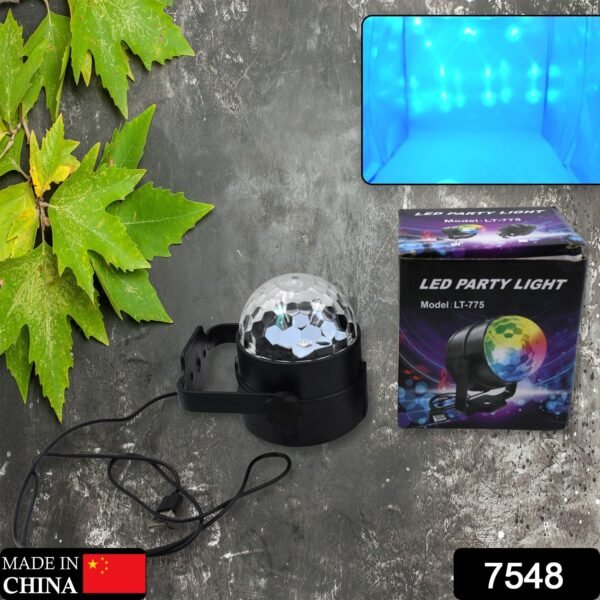 Party Lights, DJ Stage Light Disco Ball Light USB Charging Party Stage Lamp - Image 2