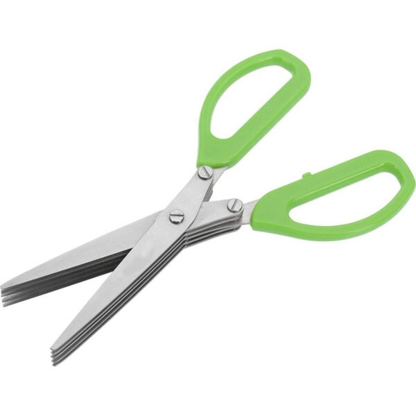 Stainless Steel 5-Blade Herb Scissors - Image 4