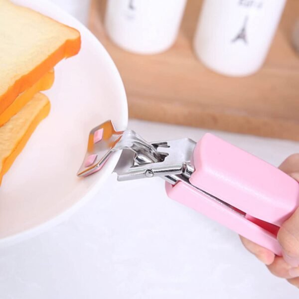 Stainless Steel Hot Dish Plate Clip ? Secure Bowl & Plate Gripper for Home & - Image 4