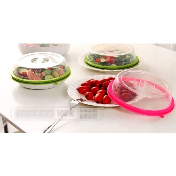 Air-Tight Microwave Oven Dish Cover Microwave Splatter Cover Food Cover - Image 3