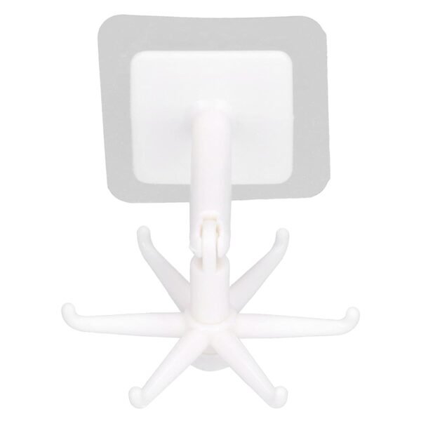 360? Rotating Folding Hook Self-Adhesive Waterproof Wall Mounted Hook - Image 3
