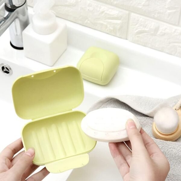 Travel Soap Box with Cover ? Waterproof, Leakproof (1 Pc) - Image 3
