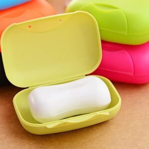 Travel Soap Box with Cover ? Waterproof, Leakproof (1 Pc)