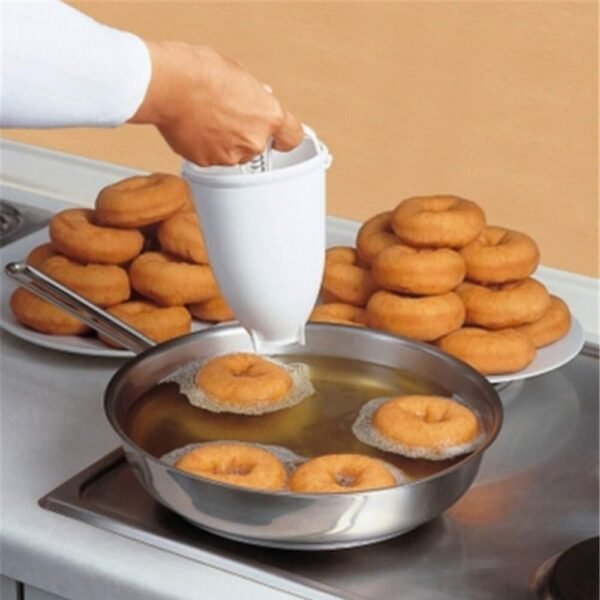 Mini Donut Maker Dispenser - Plastic Vada / Meduwada Maker - Image 3