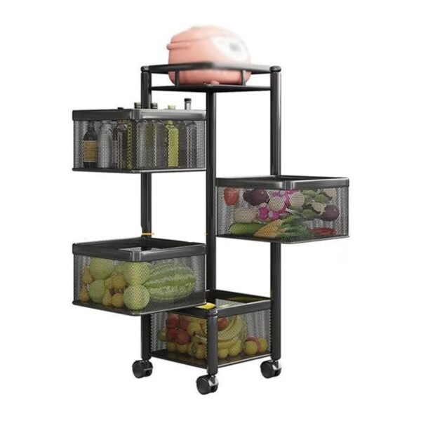 Metal High Quality Kitchen Trolley Kitchen Organizer Items and Kitchen - Image 5