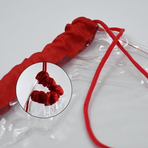 Transparent Waterproof Plastic Stadium Bag ? Gym, Travel & Sports - Image 5