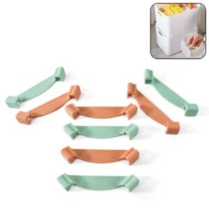 Plastic Stackable Wardrobe Organizer Clips, Core Wardrobe Box Support (8 Pcs