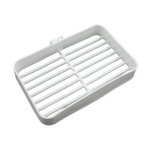 Bathroom & Kitchen Soap Holder: Self-Adhesive (Plastic Box)