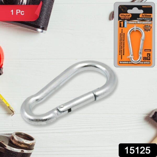 Stainless Steel Snap Hook (7 x 70 MM / 1 Pc) - Image 2