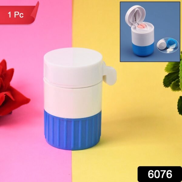 4-in-1 Medicine Cutter, Crusher, Storage Box for Pills - Image 2