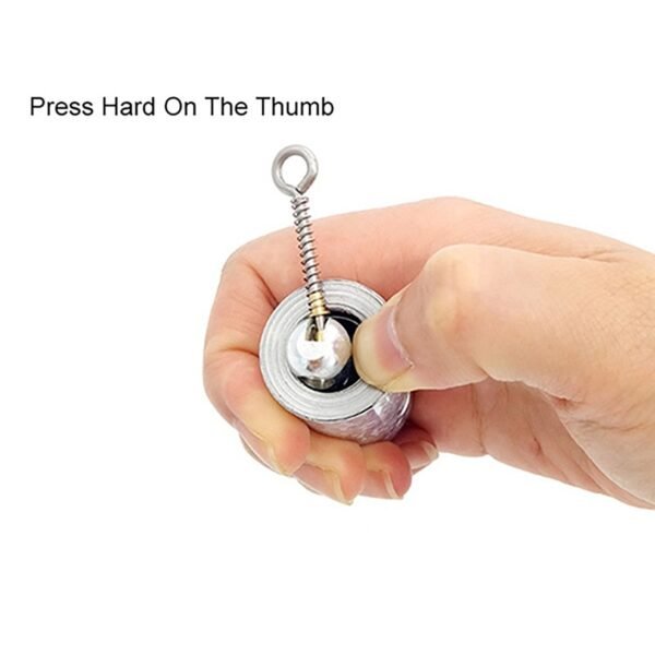 Magic Toy Metal High Elasticity Steel Silver Appearing Cane Magic Toy Magic - Image 5