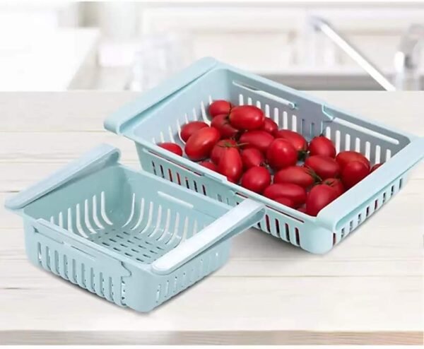 Virgin Freeze Storage Unbreakable Adjustable basket with Extra Storage - Image 3
