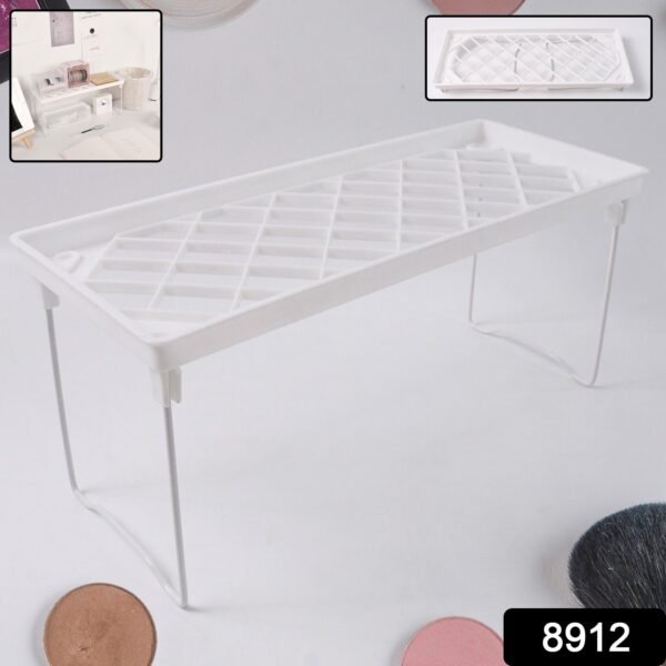 Bathroom Organizer Kitchen Utility Storage Rack Shelf Divider Makeup Home - Image 2