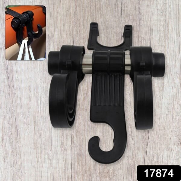 Car Hooks Vehicle Back Seat Hidden Headrest Hanger (1 Pc) - Image 2