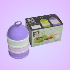 3 Layer Cute Portable Baby Food Milk Powder Storage Box Bottle Container Milk