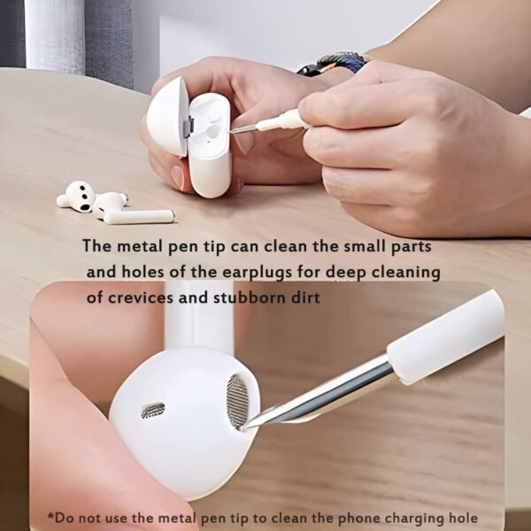 3 In 1 Earbuds Cleaning Pen For Cleaning Of Ear Buds And Ear Phones Easily - Image 5