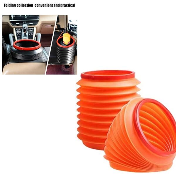 Foldable Storage Bucket , Water Container & Dustbin Multiuse Bucket For Home , - Image 3