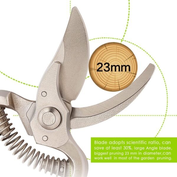 Garden Shears Pruners Scissor (8 inch) - Image 5