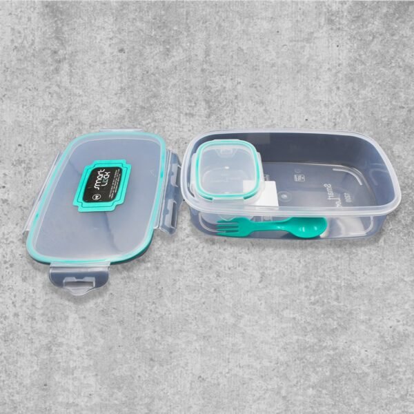 Cartoon Kids Lunch Box - Airtight Food Container with Spoon & Inner Compartment